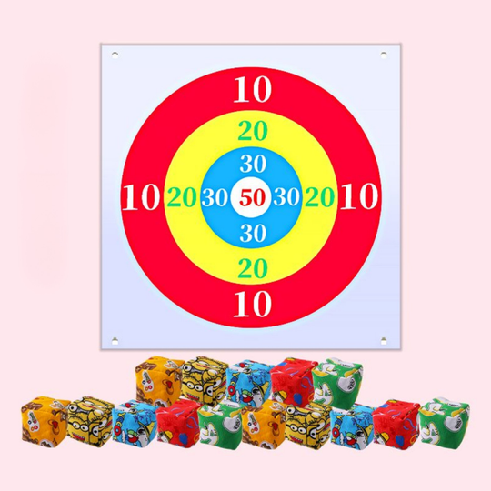 TossArena 1 metre target with 15 bean bags