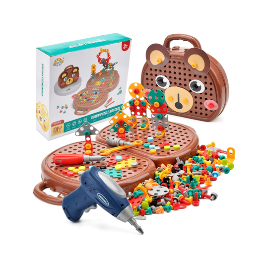 HandyBuild Montessori Tool Kit Kids Tool Set — Creative Learning Play