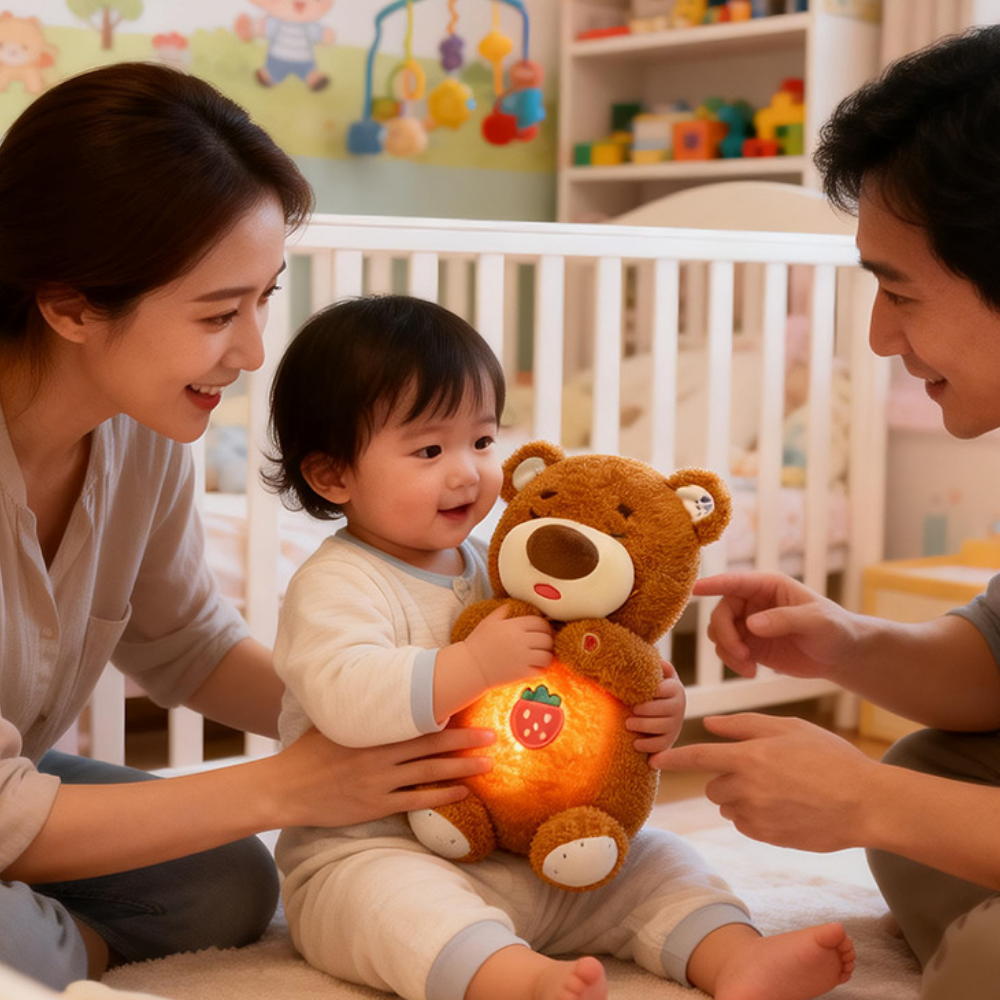 DreamBreath – Breathing Sleep Plush with Light & Sound