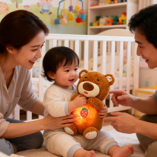 DreamBreath – Breathing Sleep Plush with Light & Sound