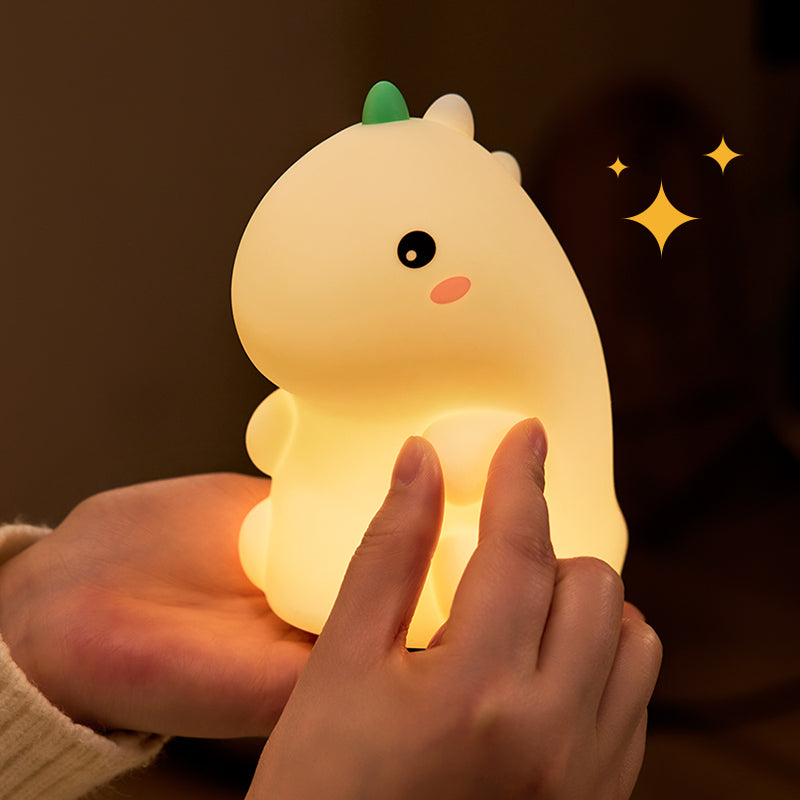 DinoGlow Companion Kids Night Light — Clean Calming Bedtime Comfort