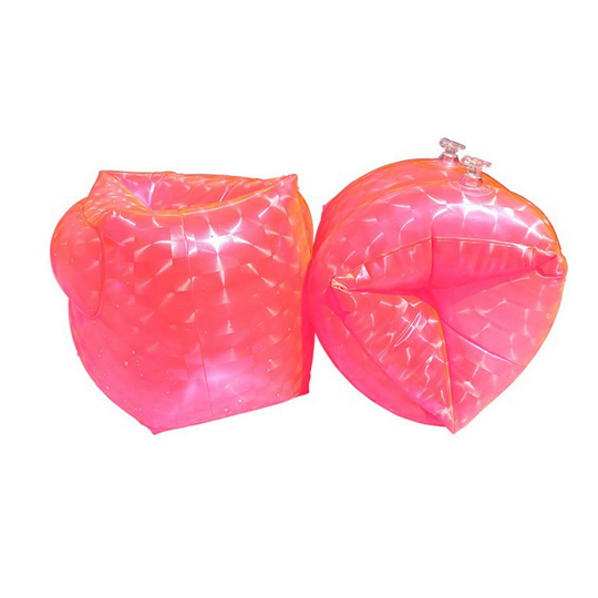 FloatNest swim armbands neon pink