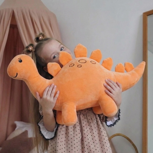 Ena Stegosaurus Plush Dinosaur Toy for Kids — Clean Modern Quality
