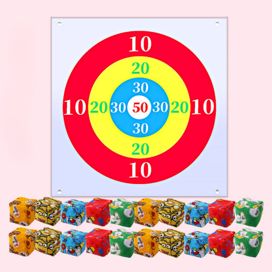 TossArena 1 metre target with 20 bean bags