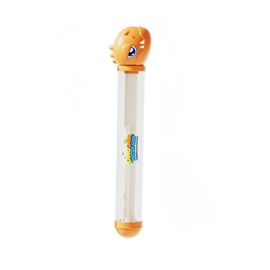 SprayBlossom water squirter dinosaur orange