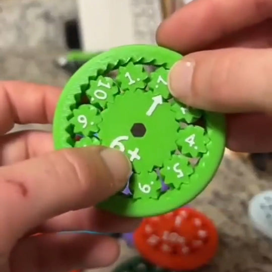 NumiSpin Learning Fidget Toy — Calm Focus Math Fun