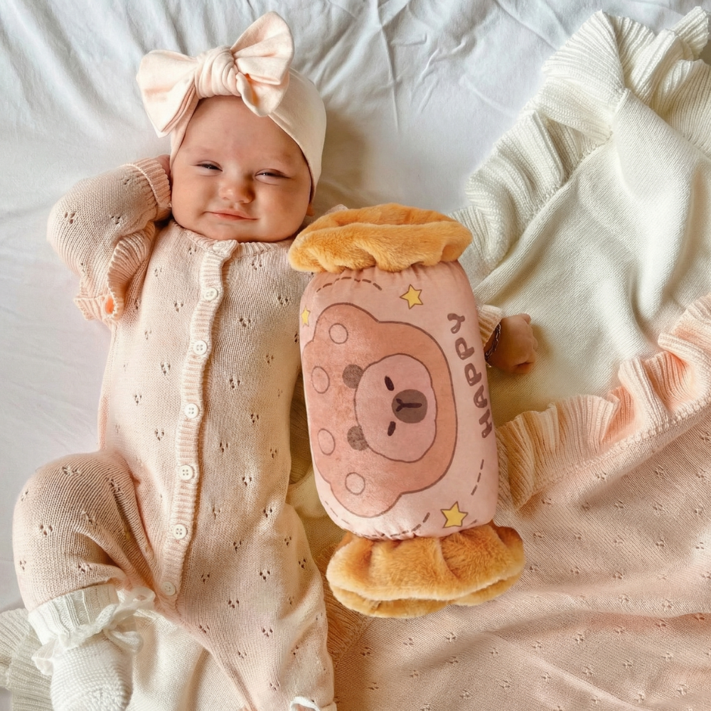 SweetCapy Candy Capybara Plush Toy — Clean Modern Quality