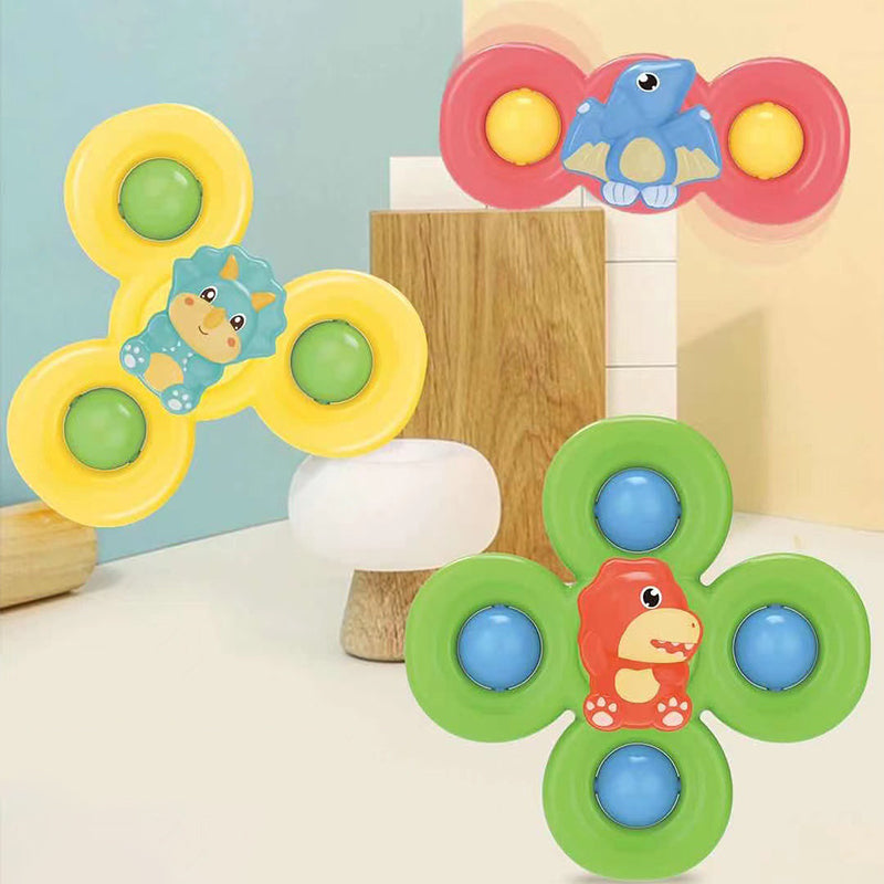 TwirlNest Baby Spinner Suction Toy Set — Calm Sensory Play