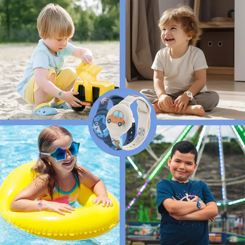MiloSafe AirTag Bracelet – Kids Safety Wristband with GPS Tracking