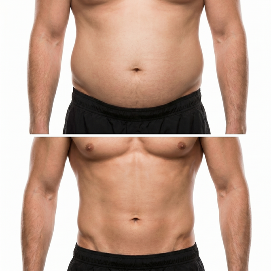 Postpartum belly band with light stable compression