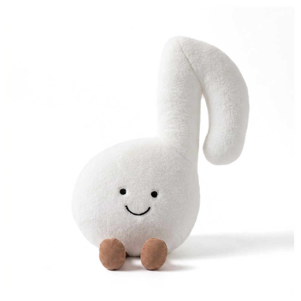 NoteCuddle – Tuning Fork & Music Note Plush Collection