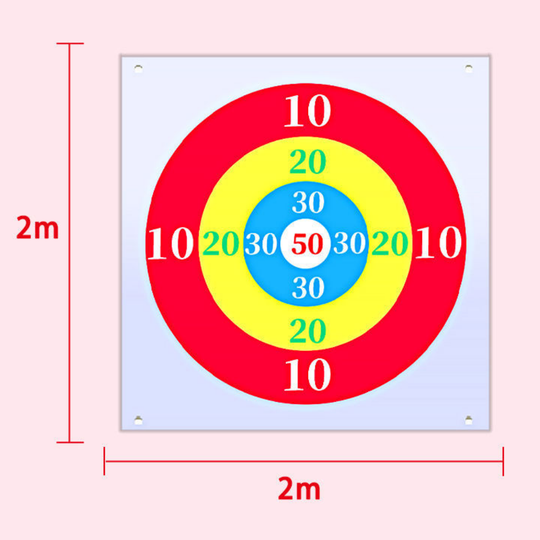 TossArena bean bag target 2 metre mat