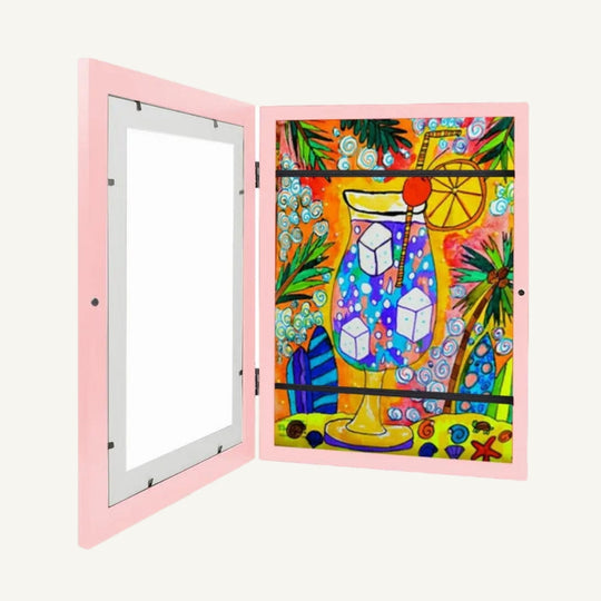 BrightNest Kids Artwork Frame — Organized Creative Display
