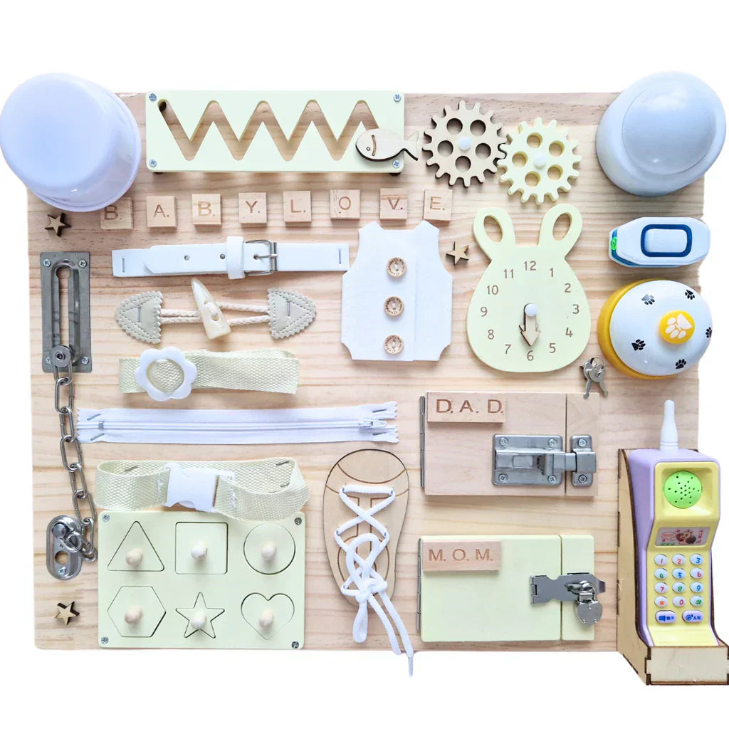 Milo & Moon – Montessori Activity Board