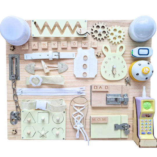 Milo & Moon – Montessori Activity Board