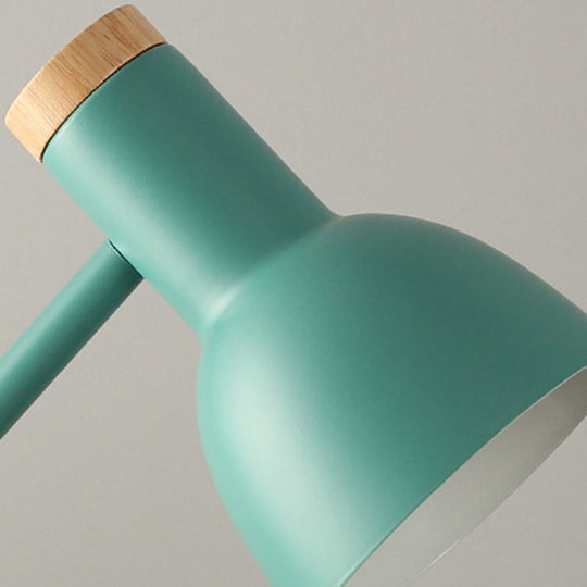 Nordic Wood Kids Table Lamp — Clean Calming Bedtime Glow