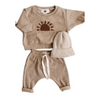 SunLounge 2-piece baby lounge set soft waffle knit
