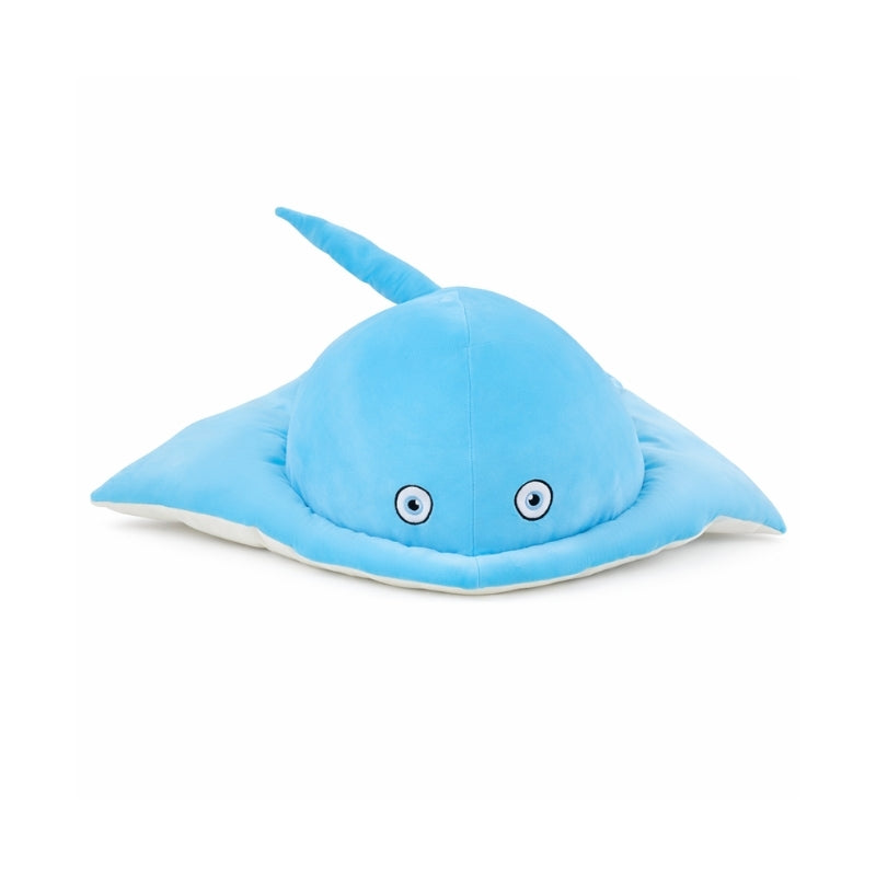 AquaCuddle Manta Ray Plush Toy — Soothing Comfort Friend