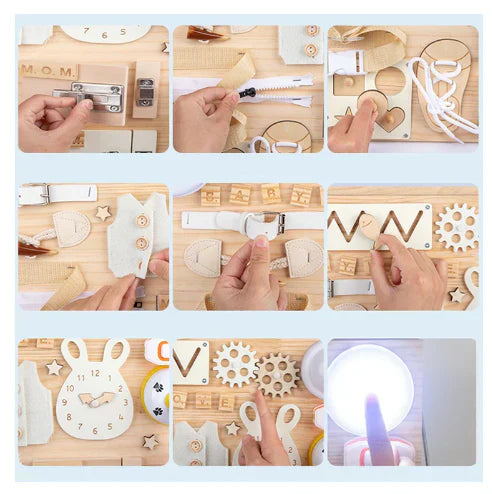 Milo & Moon – Montessori Activity Board
