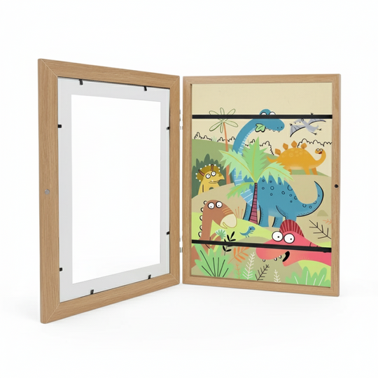BrightNest Kids Artwork Frame — Organized Creative Display