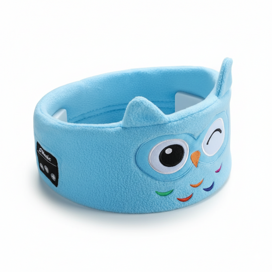 SnugSafari Animal Kids Wireless Headband Headphones — Cozy Calm