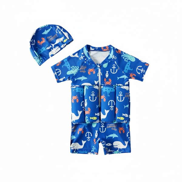 CoastBuddy Kids Swim Float Suit — Safe Confident Water Play