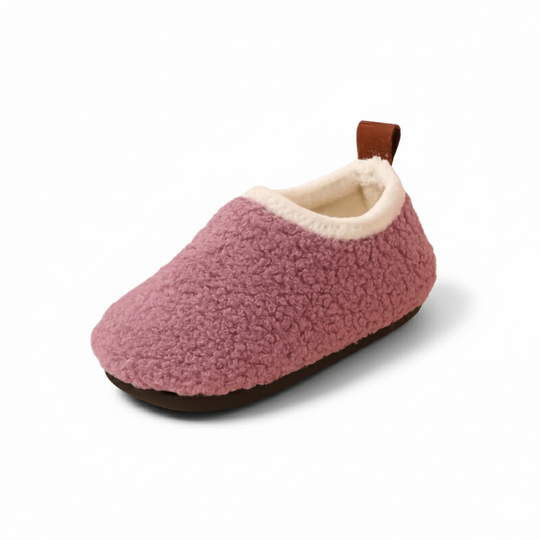 CloudStep Kids Wool Slippers – Modern Indoor Comfort for Kids
