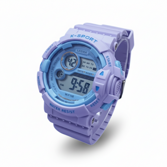 AquaSpark waterproof digital sport watch for girls
