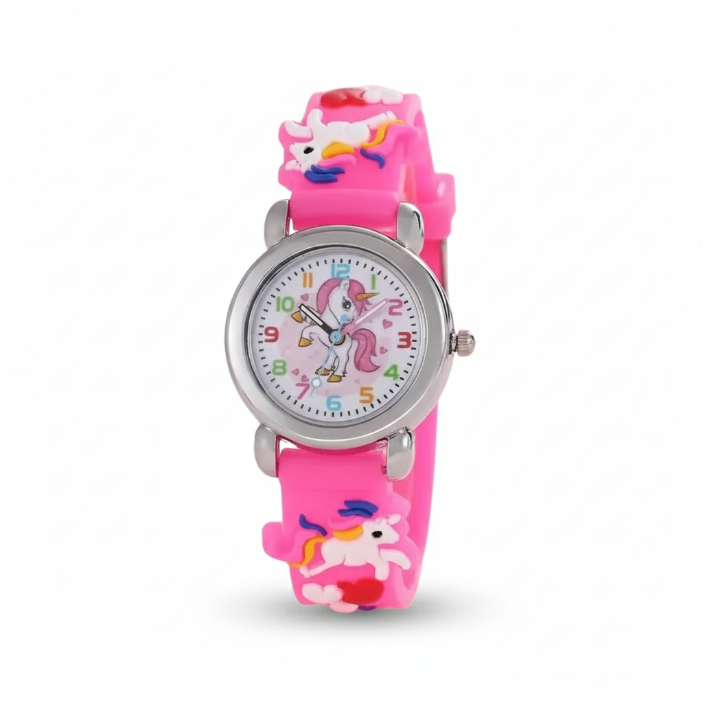 StarMane unicorn kids watch with magical colourful dial