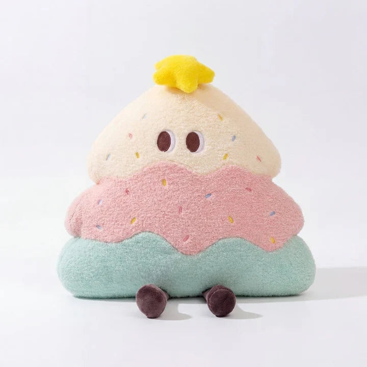 SweetSprout Cake Plush Cushion Toy — Modern, Calm Quality