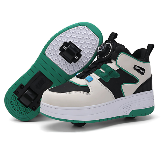 GlideStride Convertible Roller Sneakers — Comfortable Movement