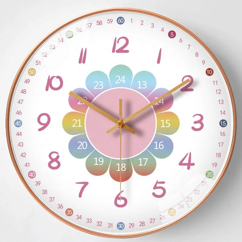TickTot kids wall clock harmony style