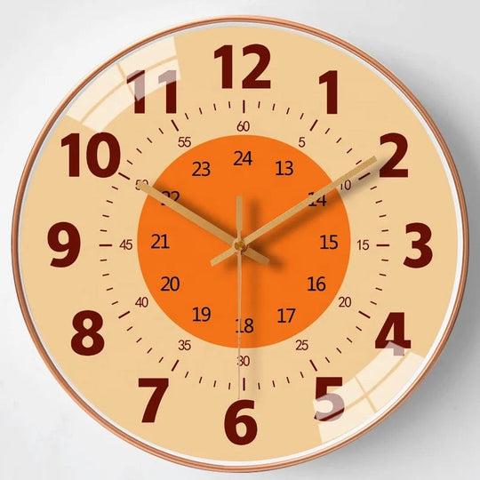 TickTot kids wall clock retro style