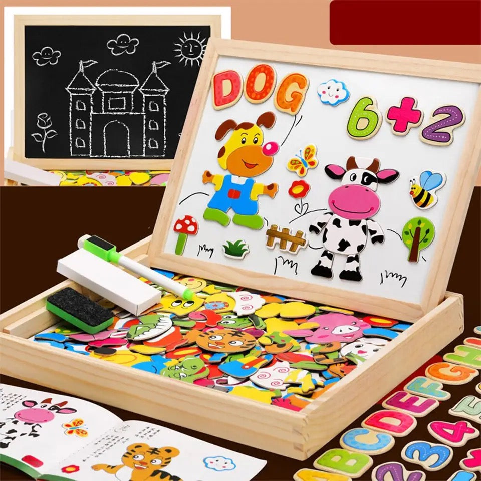 LittleStudio Montessori Art Desk — Kids Drawing Table Calm Creativity