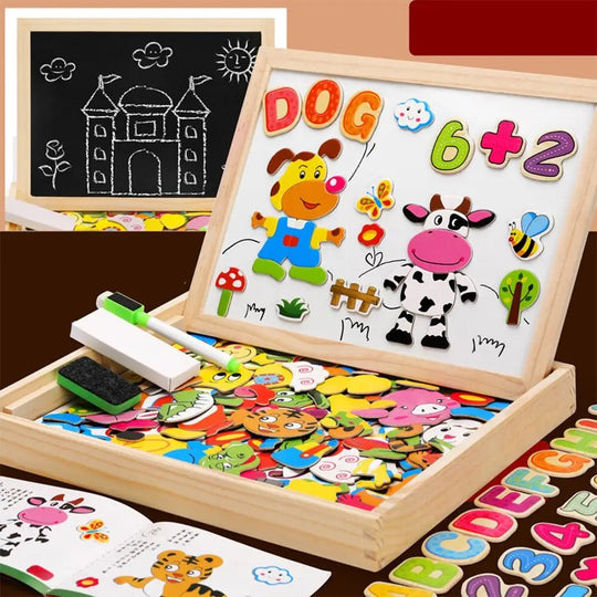 LittleStudio Montessori Art Desk — Kids Drawing Table Calm Creativity