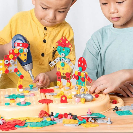 HandyBuild Montessori Tool Kit Kids Tool Set — Creative Learning Play