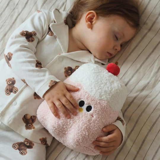 Sweet Cherry Pudding Plush Toy — Clean Quality for Kids