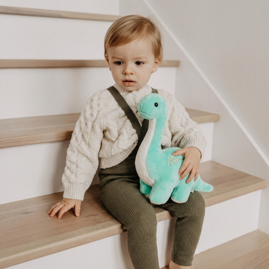 BrioBuddy Brachiosaurus Plush Toy — Clean Modern Quality Companion