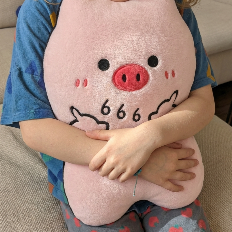 Sanna Cozy Pig Plush Toy – Baby Plush Toy for Calm Quality
