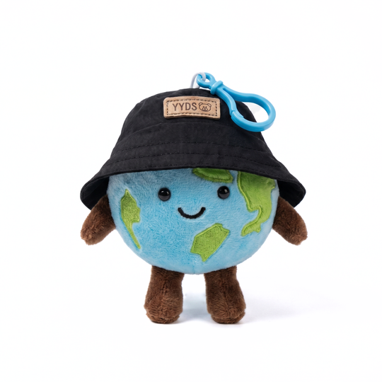EarthCharm – Globe Plush Keychain