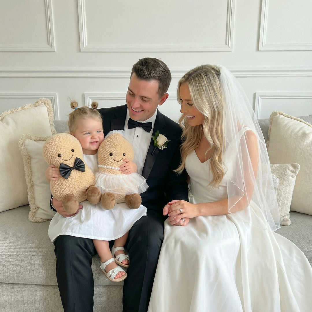 Peanut Buddy Plush Toy for Babies & Kids — Clean Modern Quality