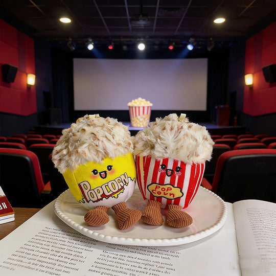 PopcornCuddle – Popcorn Plush Keychain