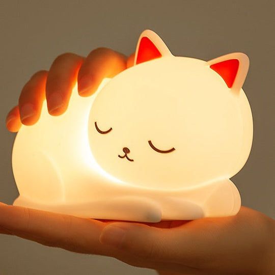 Sleepy Paws Cat Night Light — Gentle Comfort Glow