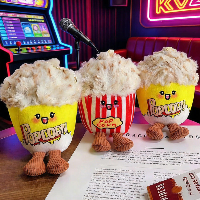 PopcornCuddle – Popcorn Plush Keychain