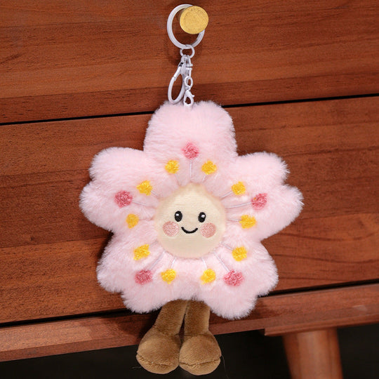 SakuraCuddle – Flower Plush Keychain
