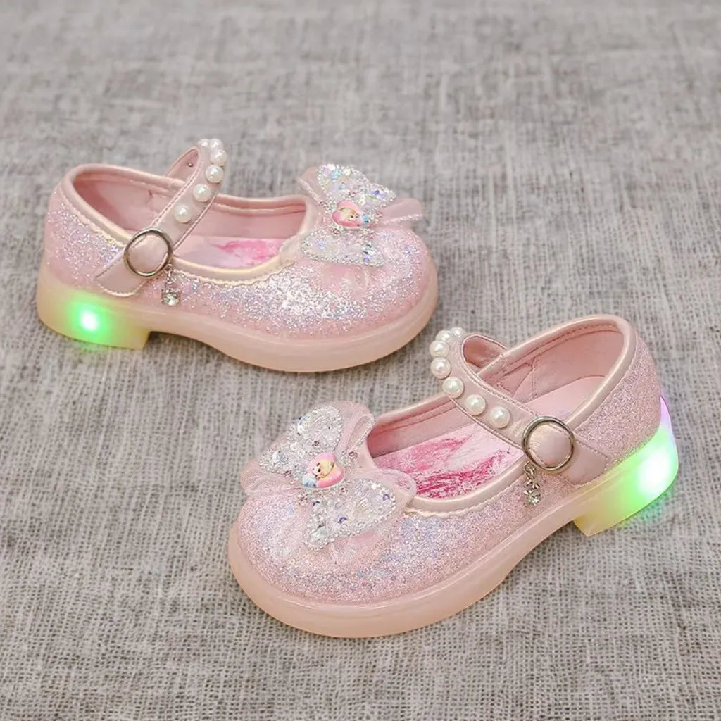 GlitterStep – Sparkling Velcro Shoes for Kids