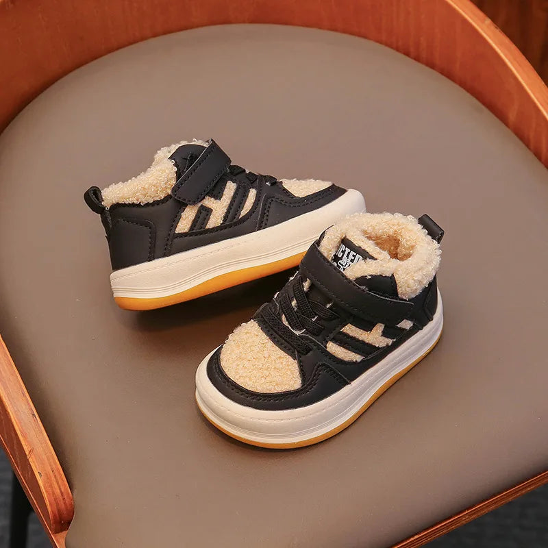 WarmStep Modern Grip Kids Sneakers – Toddler Winter Shoes for Modern Safety