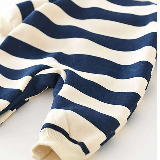 Soft cotton blend romper for autumn and winter