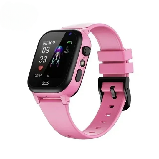 GuardLink pink kids GPS smart watch with 4G video calling