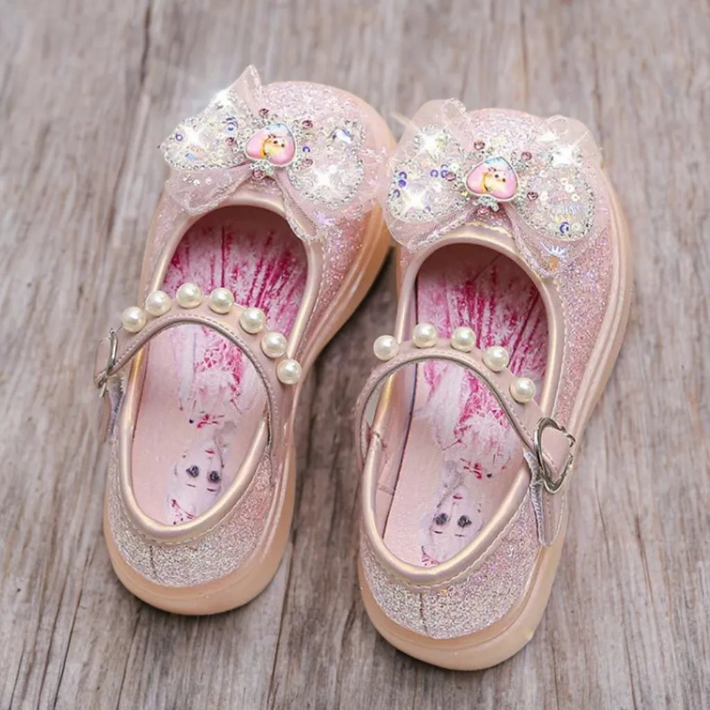 GlitterStep – Sparkling Velcro Shoes for Kids